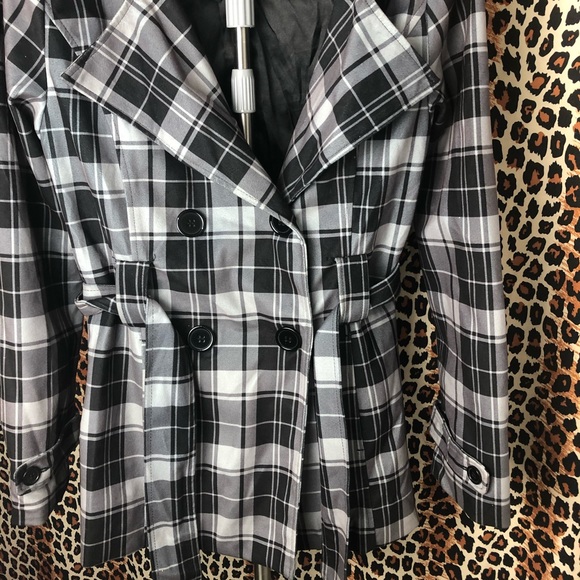 Mod Modele Plaid Jacket Size L - Picture 7 of 12